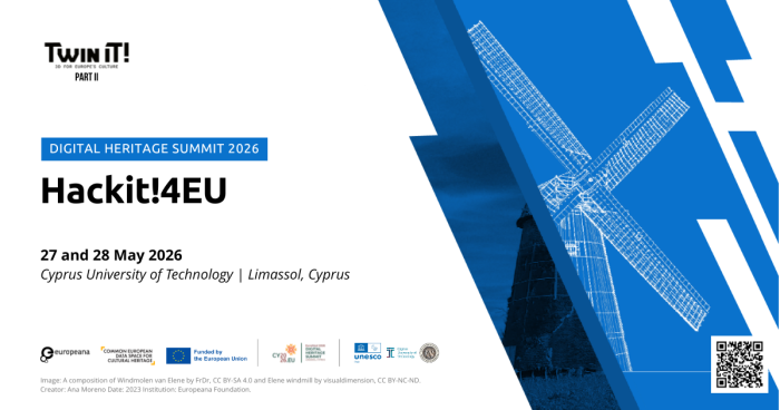 Hackit Image Hackit!4EU: Turning 3D Cultural Heritage into Innovation : Time Machine ...